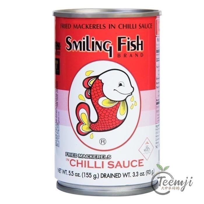 Smiling Fish Fried Mackerels In Chilli Sauce 155G Preserved