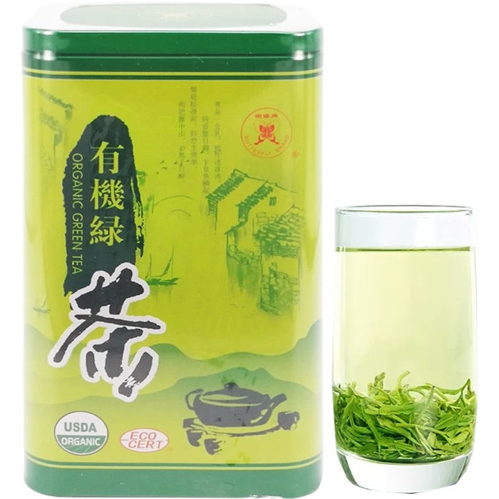 Butterfly Organic Green Tea 蝴蝶牌有机绿茶 100g