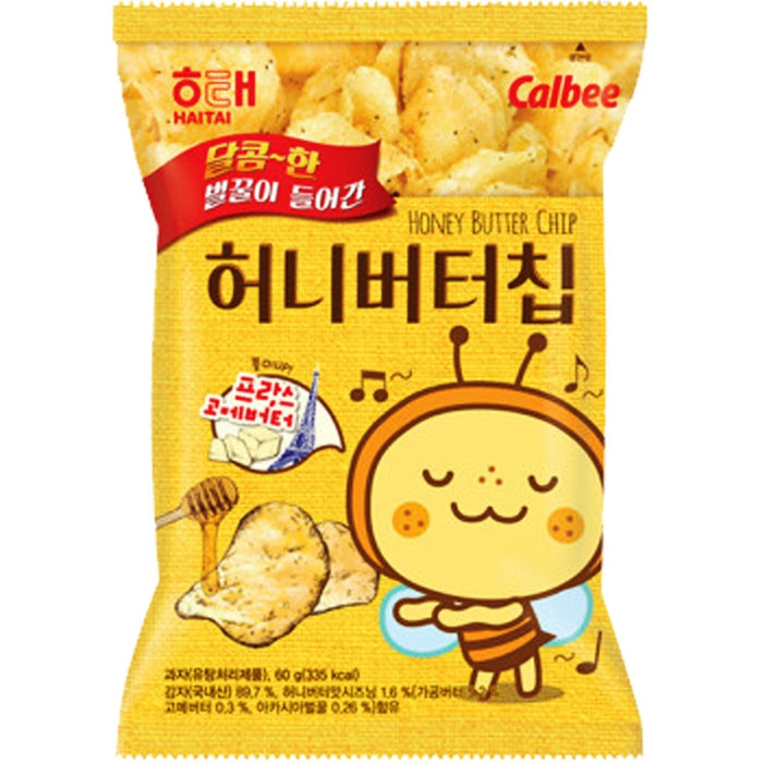 Calbee Potato Chips Honey Butter Chips 卡乐比蜂蜜黄油味薯片 60g