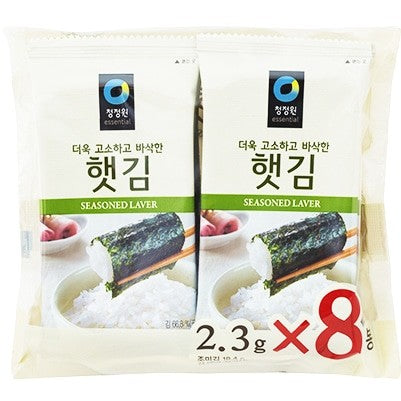 Chungjungone Seasoned Seaweed 清净园烤紫菜 2.3g*8 pack