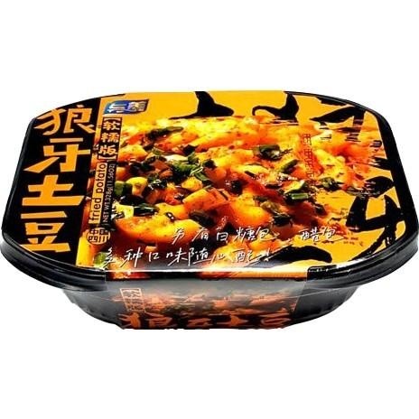 Yumei Self Heating Spicy Fried Potato Box 与美自热狼牙土豆 328g