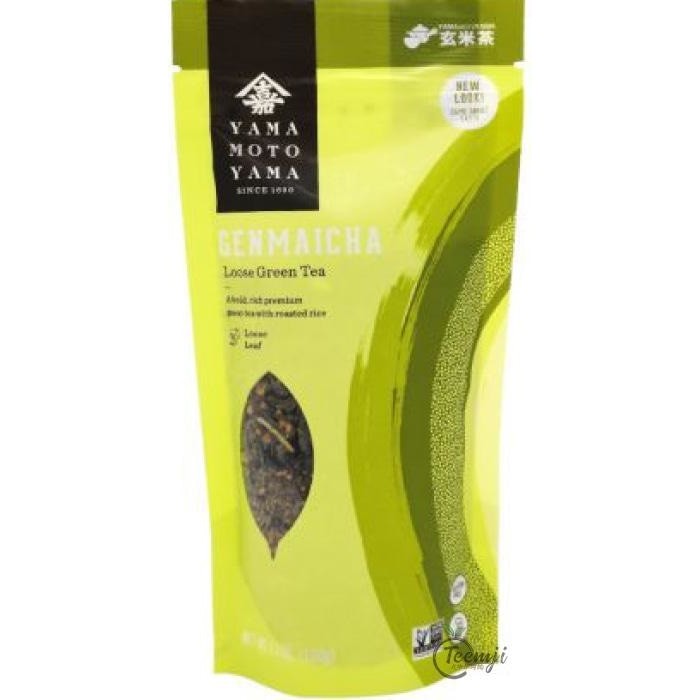 Yama Moto Genmaicha Green Tea With Roasted Rice 150G & Coffee