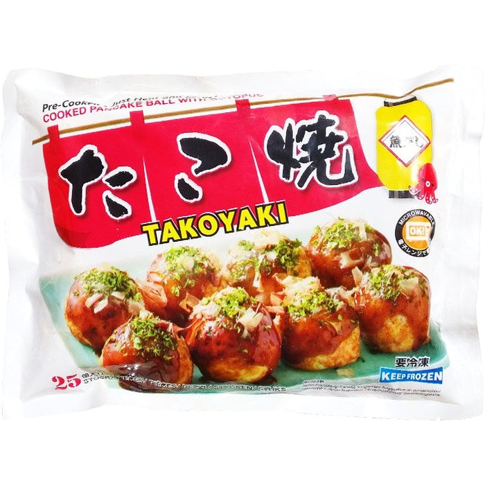 Frozen Uoagshi Takoyaki Pancake Ball with Octopus 冷冻章鱼烧 500g