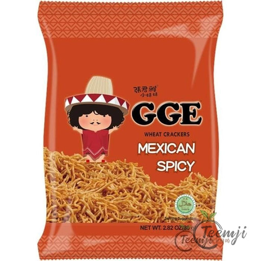Gge Mexican Spicy Wheat Crackers 80G Snacks