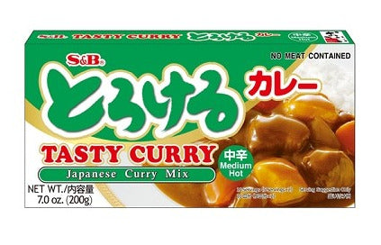S&B Tasty Curry Medium Hot 日本美味咖喱中辛 200g