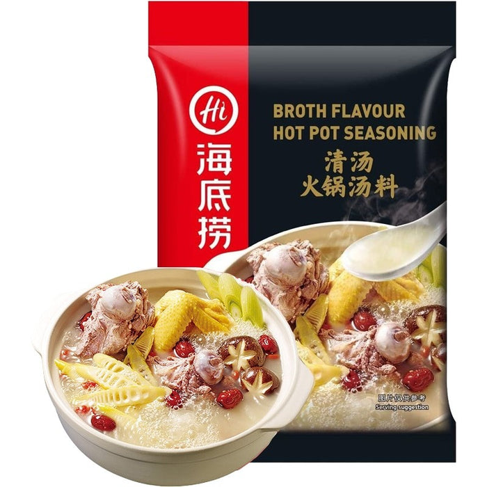Hai Di Lao Broth Flavour Hot Pot Seasoning 海底捞清汤火锅底料 110g