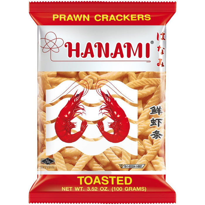 Hanami Prawn Crackers Original Flavour 卡乐美原味虾条 100g