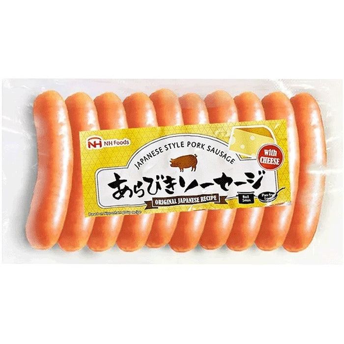 Japanese Style Pork Sausages with Cheese (Smoky and Succulent) 日式烟熏芝士烤肠 185g
