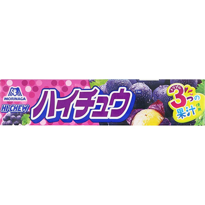 Hi-Chew Fruit Candy Grape Flavour 森永嗨秋葡萄味软糖 58g