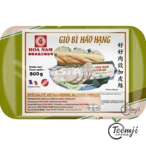 Hoa Nam Pork Pate With Rind 500G Frozen Food