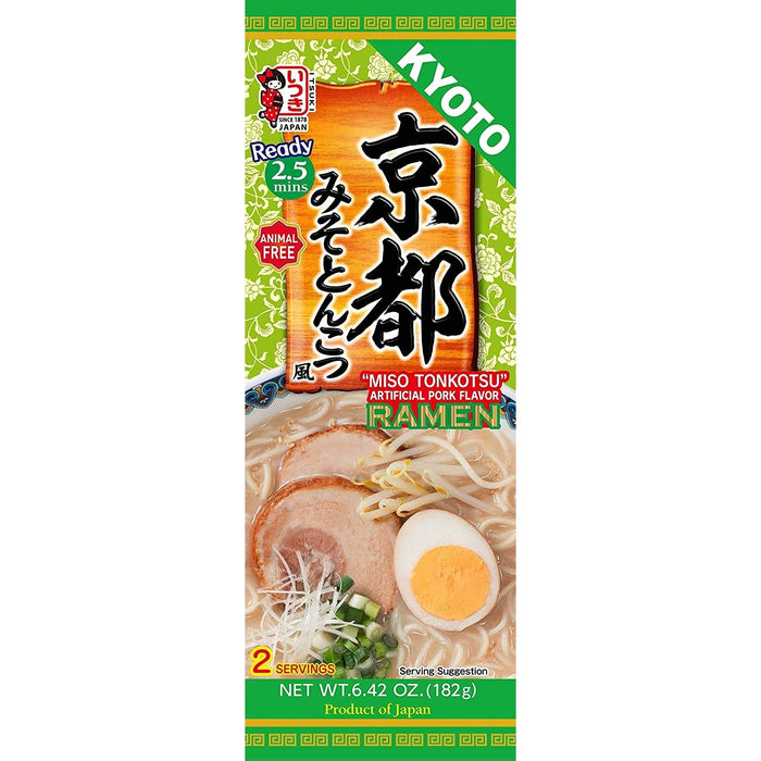 Itsuki Miso&Tonkotsu Ramen Noodles  五木京都味增豚骨拉面 182g