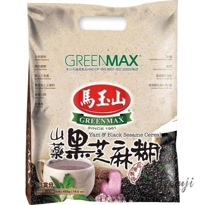 Greenmax Yam Black Sesame Cereal 455G Tea & Coffee