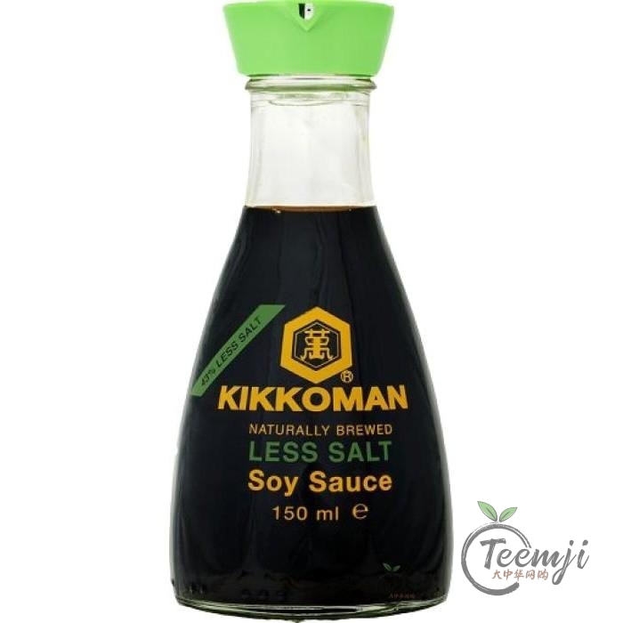 Kikkoman Less Salt Soy Sauce 150Ml