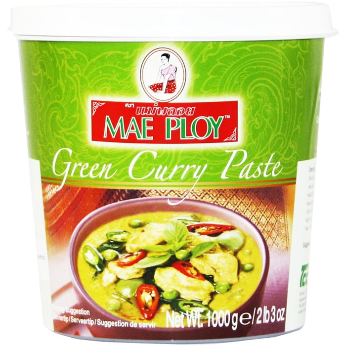 Mae Ploy Green Curry Paste 泰国绿咖喱 1000g