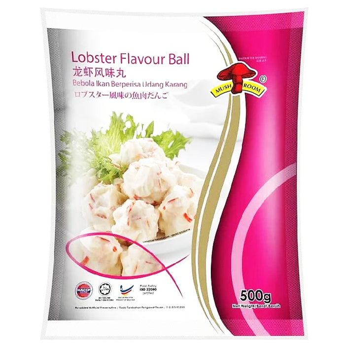Mushroom Brand Lobster Flavour Ball 蘑菇牌龙虾风味丸 500g