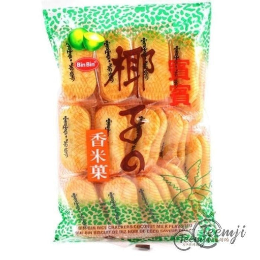 Bin Rice Crackers Coconut Milk Flavoured 150G Snacks
