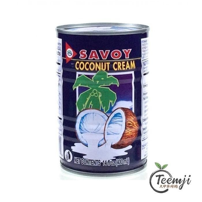 Savoy Coconut Cream 400Ml Sauce