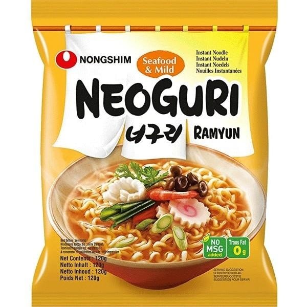 Nongshim Neoguri Ramyun Seafood & Mild 农心微辣海鲜面 120g