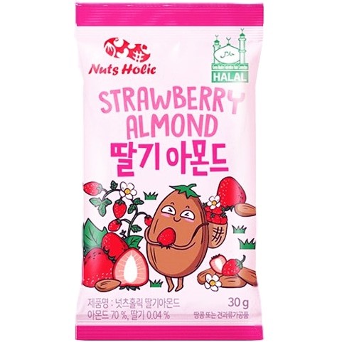 Nuts Holic Strawberry Almond 草莓味杏仁 30g