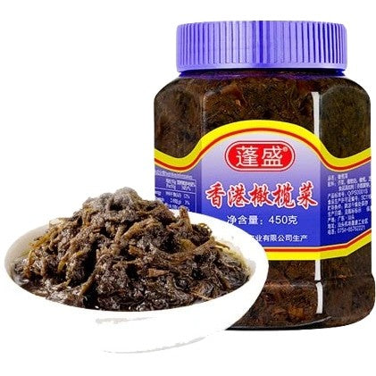 Peng Sheng Hong Kong Pickled Olives 蓬盛香港橄榄菜 450g