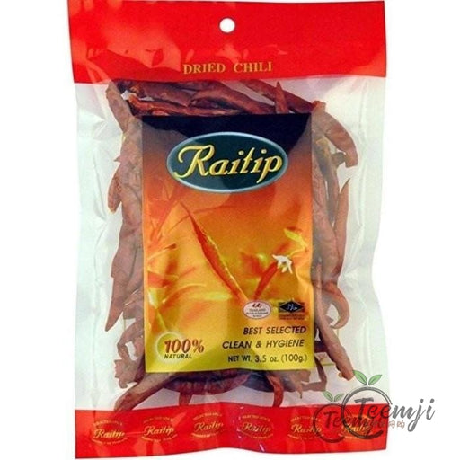 Raitip Dried Whole Chilli 100G Spices