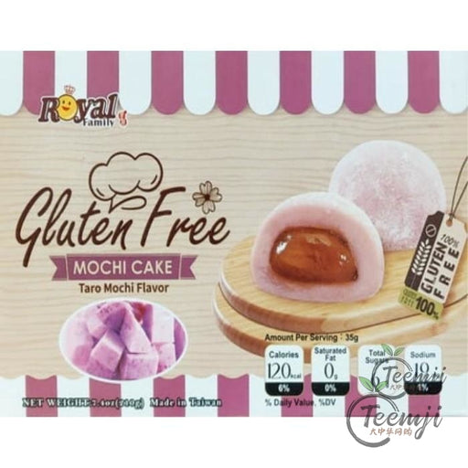 Royal Family Gluten Free Mochi Cake Taro Flavor 210G Dessert