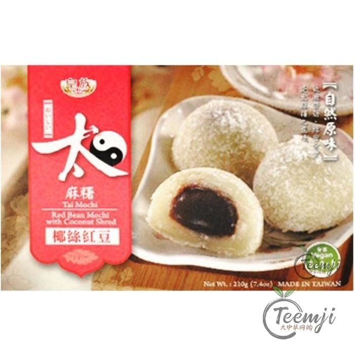 Royal Family Tai Mochi Red Bean With Coconut Shred 210G Dessert