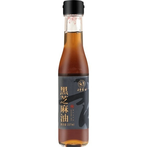 Sanfeng Black Sesame Oil 三丰香油黑芝麻油 227ml