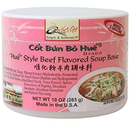 Quoc Viet "Hue" Style Beef Flavoured Soup Base 顺化粉牛肉调味料 283g