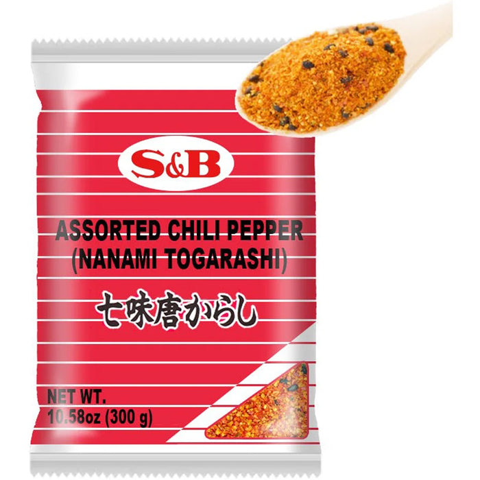 S&B Nanami Togarashi Chili Pepper 日本七味唐辛子粉 300g