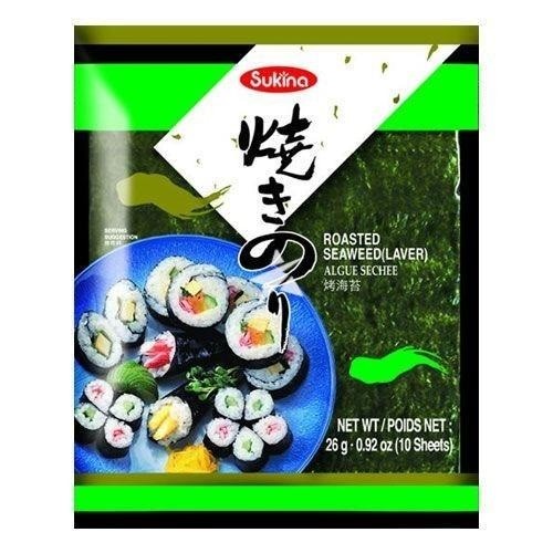 Sukina Sushi Nori 日式烤海苔片 10pc 25g