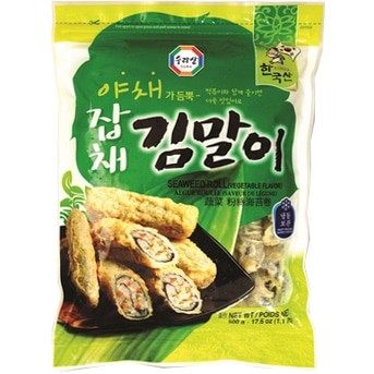 Surasang Seaweed spring roll ( vegetable flavour) 蔬菜粉丝海苔卷 500g