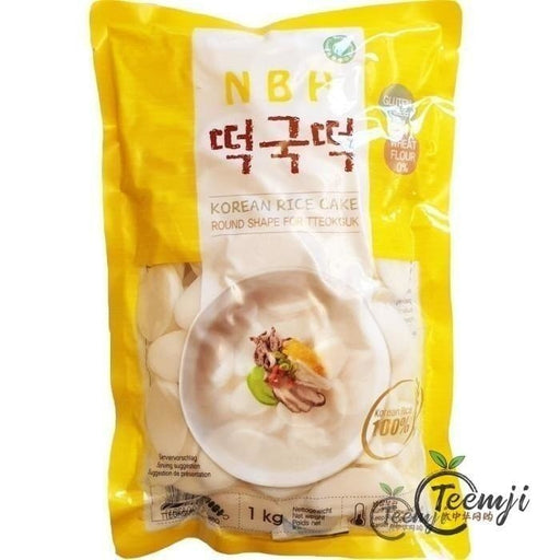 Nbh Korean Rice Cake (Tteokguk) 1Kg Fresh Products
