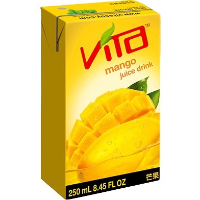 Vita Mango Juice Drink 维他芒果汁饮料 250ml