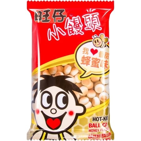 Want Want Biscuit with Honey Flavour 旺仔小馒头蜂蜜味 210g