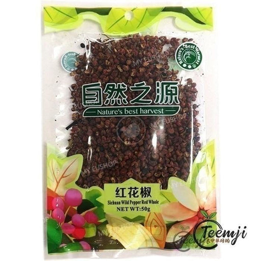 Nbh Sichuan Wild Pepper Red Whole 50G Spices