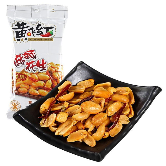Shinho Peanuts With Chilli & Szechuan Pepper 黄飞红麻辣花生 70g